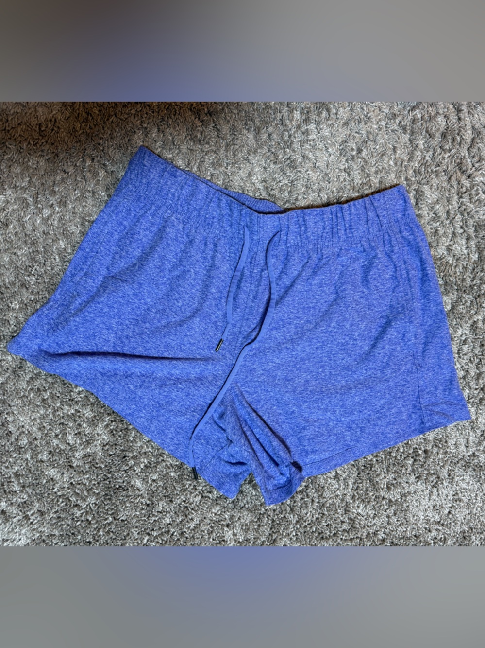 Athletic Works “Butter Luxe” Purple-Blue Athletic Lounge Shorts